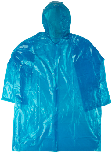 Плащ дождевик усиленный синий, полиэтилен, размер XXXL в г. Санкт-Петербург 