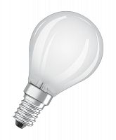 Лампа светодиодная филаментная Retrofit P 2.5Вт (замена 25Вт) матов. 2700К тепл. бел. E14 250лм угол пучка 300град. 220-240В OSRAM 4058075436626 в г. Санкт-Петербург 