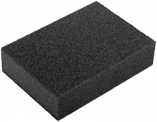 38357 Губка шлифовальная 100х70х25мм Р 320 алюм./оксидная FIT 
