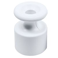 B1-551-21-10 Изолятор ОП пластик бел. (уп.10шт) Bironi 