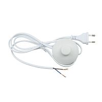 UL-00004434 Шнур сетевой UCX-C20/02A-170 WHITE с вилкой и выкл. (напольный) 2А 500Вт 1.7м бел. Uniel 