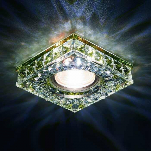 Встраиваемый светильник Ambrella light Crystal Led S251 GD в г. Санкт-Петербург  фото 2