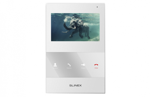Видеодомофон цветной SLINEX SQ-04 White в г. Санкт-Петербург 