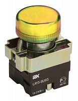 Индикатор светосигнальный LAY5-BU65 d22мм 230В желт. IEK BLS50-BU-K05 в г. Санкт-Петербург 