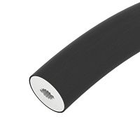 045866 Профиль силиконовый WPH-FLEX-D22-360deg-S8-5m BLACK силикон (уп.5м) Arlight 
