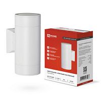 4690612023526 Светильник НБУ ЦИЛИНДР-2xGX53-WH 16Вт IP65 230В уличный настен. двусторон. под лампу 2хGX53 алюм. бел. IN HOME 
