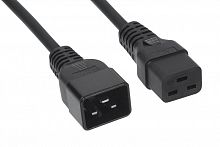 9554c Кабель питания IEC 320 C19-IEC 320 C20 (3х1.5) PC-IEC19-IEC20-1.8M 16А прямая вилка 1.8м Cabeus 