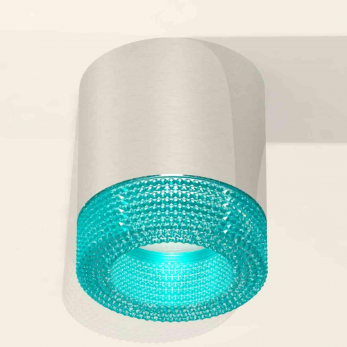 Комплект накладного светильника Ambrella light Techno Spot XS7405005 PSL/BL серебро полированное/голубой (C7405, N7194) в г. Санкт-Петербург  фото 3