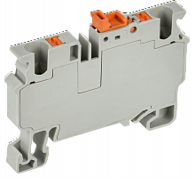 Колодка клеммная CP-DT измерит. нож. разм. 4мм2 серая IEK в г. Санкт-Петербург 