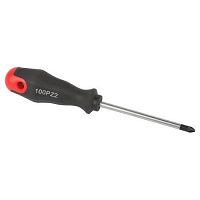 Б0055852 Отвертка PZ 2х100мм крестовая двухкомпонентн. рукоятка ЭРА 