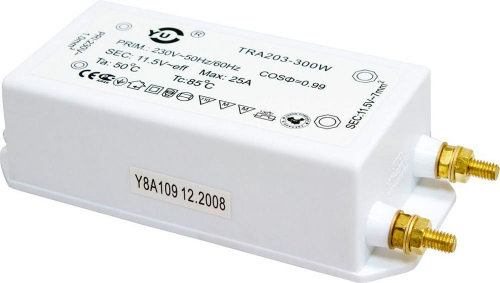 Трансформатор электронный понижающий, 230V/12V 300W, TRA203 21038 в г. Санкт-Петербург 