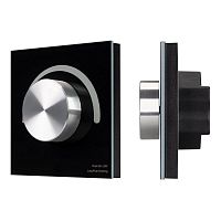 036243 Панель роторная SMART-1-10V-301-31-DIM-IN Black (24-48В 2.4G) (IP20 пластик) INTELLIGENT ARLIGHT 
