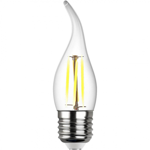 Лампа светодиодная филаментная REV FC37 E27 5W 2700K DECO Premium теплый свет свеча на ветру 32428 7 в г. Санкт-Петербург  фото 2