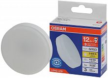 Лампа светодиодная LED 12Вт GX53 3000К 960Лм спот 220В (замена 100Вт) OSRAM в г. Санкт-Петербург 