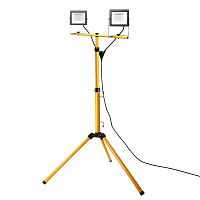29568 Прожектор LL-503 2х50Вт 6400К IP65 230В на штативе черн. FERON 
