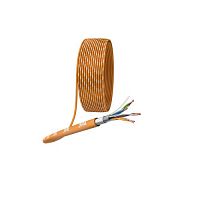 Б0044687 Кабель витая пара F/UTP кат.5E 4х2х24 AWG CU нг(А) HF (уп.305м) Эра 