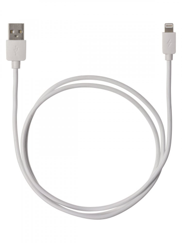 SQ1810-0306 Дата-кабель, ДК 6, USB - Lightning, 1 м, белый, TDM