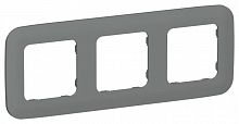 FI-M32-31-20-K80 Рамка 3-м СП FLITE РУ-3-А-ФлМА мокрый асфальт IEK 