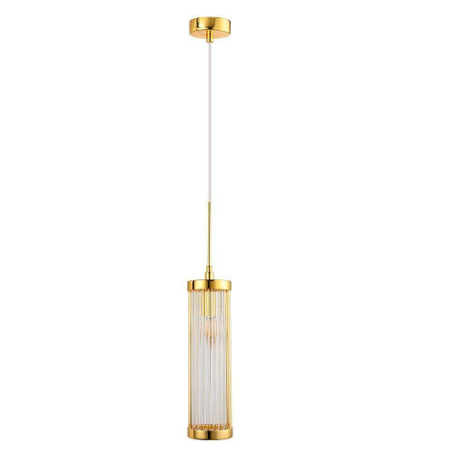 Подвесной светильник Crystal Lux Tadeo SP1 D100 Gold/Transparente в г. Санкт-Петербург 