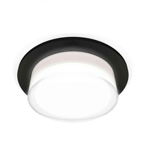 Комплект встраиваемого светильника Ambrella light Techno Spot XC7622043 SBK/FR/CL черный песок/белый матовый/прозрачный (C7622, N7160) в г. Санкт-Петербург 