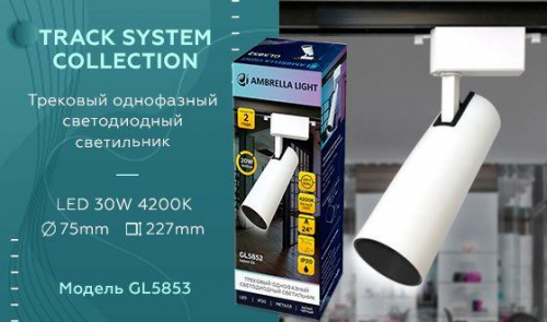 Трековый светодиодный светильник Ambrella light Track System GL5853 в г. Санкт-Петербург  фото 2