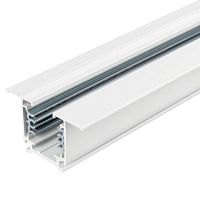 028356(1) Трек встраиваемый LGD-4TR-TRACK-F-2000-WH-M (C) (IP20 металл) Arlight 