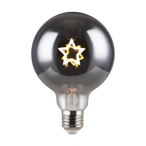 8521 Лампа светодиодная Loft Led G95 3Вт 3000К E27 Voltega 