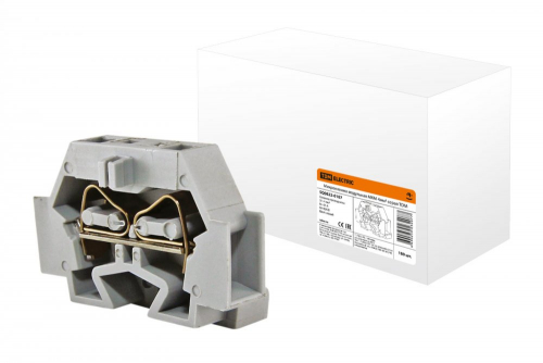 SQ0822-0107 Микроклемма модульная МКМ 4мм2 серая TDM