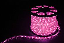 Дюралайт (световая нить) со светодиодами, 3W 50м 230V 72LED/м 11х17мм, розовый, LED-F3W 26336 в г. Санкт-Петербург 