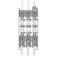 83261171807 Разъем для втычного авт. выкл. Susol MCCB ASS'Y CONNECTOR KIT TD160~TS800 LS Electric 