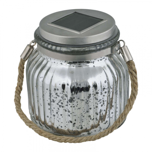 Светильник садовый USL-M-211/GN120 SILVER JAR IP44 солнечная батарея Uniel UL-00003209 в г. Санкт-Петербург 