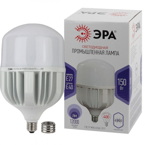 Лампа светодиодная ЭРА LED POWER T160-150W-6500-E27/E40 Б0049106 в г. Санкт-Петербург  фото 4