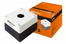 SQ0705-0001 Корпус КП101 для кнопок 1место белый TDM