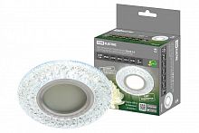 SQ0359-0144 Светильник встраиваемый СВ 03-14 MR16 50Вт G5.3 LED подсветка 3 Вт зеркальный/хром TDM
