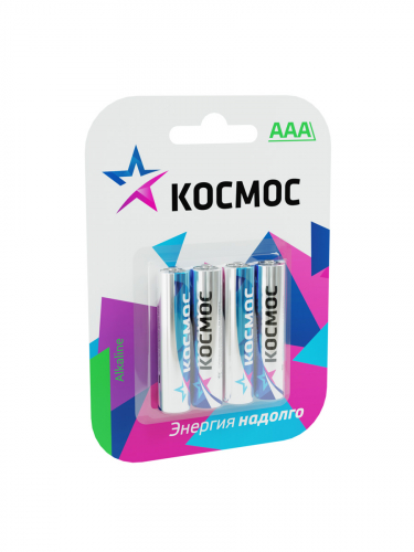 Элемент питания  LR03 (AAA) 1.5V Alkaline 4BL CLASSIC Космос в г. Санкт-Петербург 