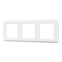 043782 Рамка пластиковая FRM-VERSA-PL-3-WH Arlight 