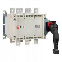 pscs-400-3 Рубильник-переключатель 3п 400А с рукояткой управления для прямой установки PowerSwitch PROxima EKF 
