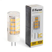 Лампа светодиодная Feron LB-432 G4 5W 175-265V 2700K 25860 в г. Санкт-Петербург 