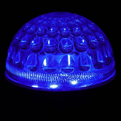 Лампа светодиодная 1Вт 9LED Шар d50 E27 син. Neon-Night 405-213 в г. Санкт-Петербург  фото 2