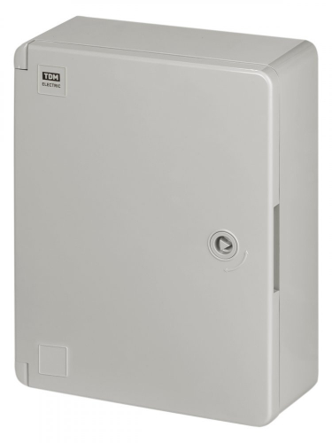 SQ0932-0122 Бокс пластиковый ЩМП-0-2, ABS, IP65, от -45 до +75 °С, навесной, (330x250x140) TDM