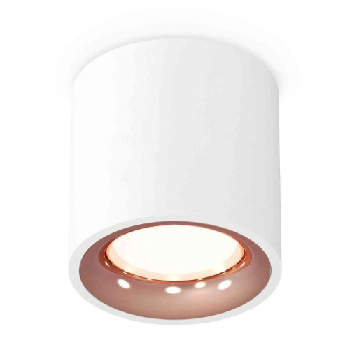 Комплект накладного светильника Ambrella light Techno Spot XS7531025 SWH/PPG белый песок/золото розовое полированное (C7531, N7015) в г. Санкт-Петербург 