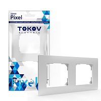 Рамка 2-м Pixel универс. бел. TOKOV ELECTRIC TKE-PX-RM2-C01 в г. Санкт-Петербург 