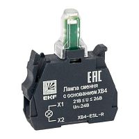 XB4-ESL-R Лампа сменная с основанием XB4 красн. 24В PROxima EKF 