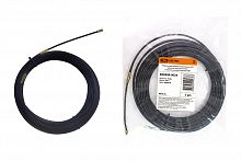 Нейлоновая кабельная протяжка НКП диаметр 4мм длина 20м с наконечниками (черная) TDM в г. Санкт-Петербург 