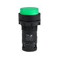 362115 Кнопка с фиксацией с подсветкой OptiSignal Compact D22 С7-PHL-M301 зел. 1НЗ 230В AC XB7NJ03M2 КЭАЗ 