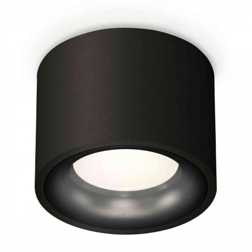 Комплект накладного светильника Ambrella light Techno Spot XS7511021 SBK/PBK черный песок/черный полированный (C7511, N7011) в г. Санкт-Петербург 