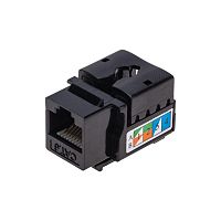 Модуль Keystone Jack RJ-45(8P8C) кат.6 UTP неэкранир. тип 90град. черн. PRO Rexant 02-0255 в г. Санкт-Петербург 