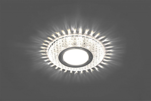 Светильник встраиваемый с белой LED подсветкой Feron CD913 потолочный MR16 G5.3 прозрачный 28984 в г. Санкт-Петербург  фото 2