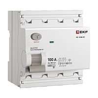 E1046MS100300 Выключатель дифференциального тока 4п 100А 300мА тип AC 6кА ВД-100N (S) электромех. PROxima EKF 