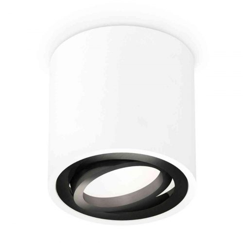 Комплект накладного светильника Ambrella light Techno Spot XS7531002 SWH/PBK белый песок/черный полированный (C7531, N7002) в г. Санкт-Петербург 
